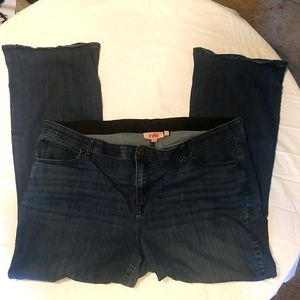 Evri Bootcut Blue Denim Jeans